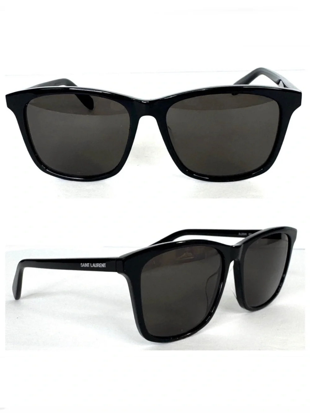 SAINT LAURENT Black SL 205/K Sunglasses Made in Italy
